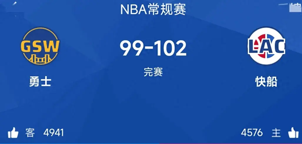 西部排名太疯狂，随着勇士99-102不敌快船，最新NBA排名如下: